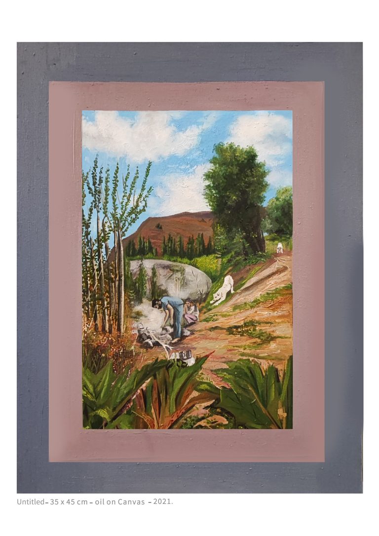 untitled - 35x41 cm - oil on canvas - 2021