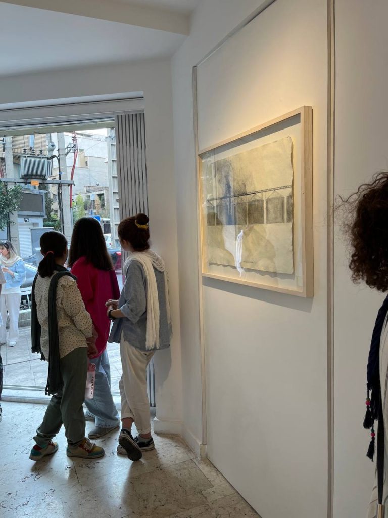 saba imani - witnessed horizon - installation views