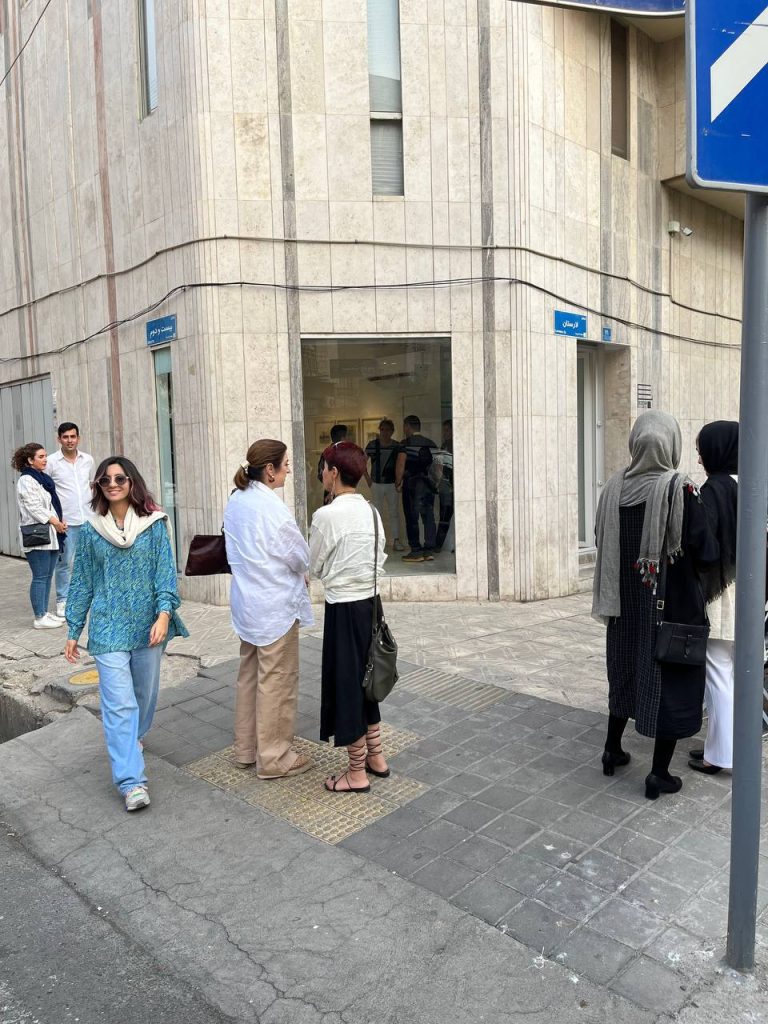 saba imani - witnessed horizon - installation views