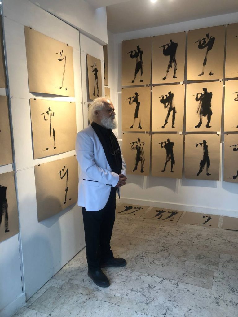 behzad shishehgaran installation views