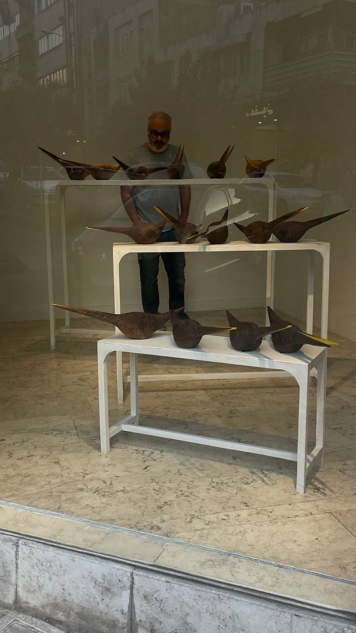 mohammad hossein emad installation views