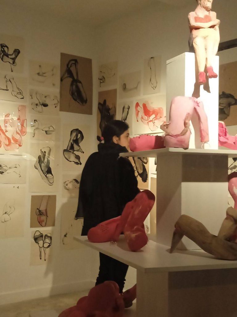 Shekar Bahrami - MUZE project - Installation views