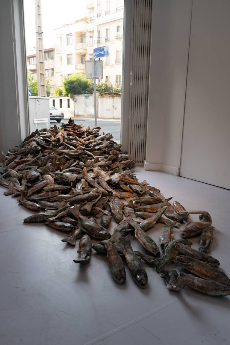 Installation of The Fish That Have Run With Me 4