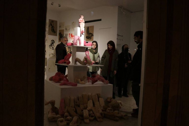 Shekar Bahrami - MUZE project - Installation views