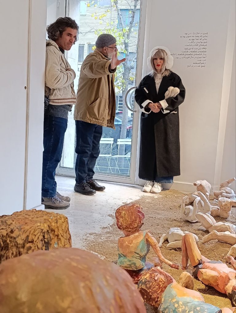 Shekar Bahrami - Breaking What's Broken project - Installation views