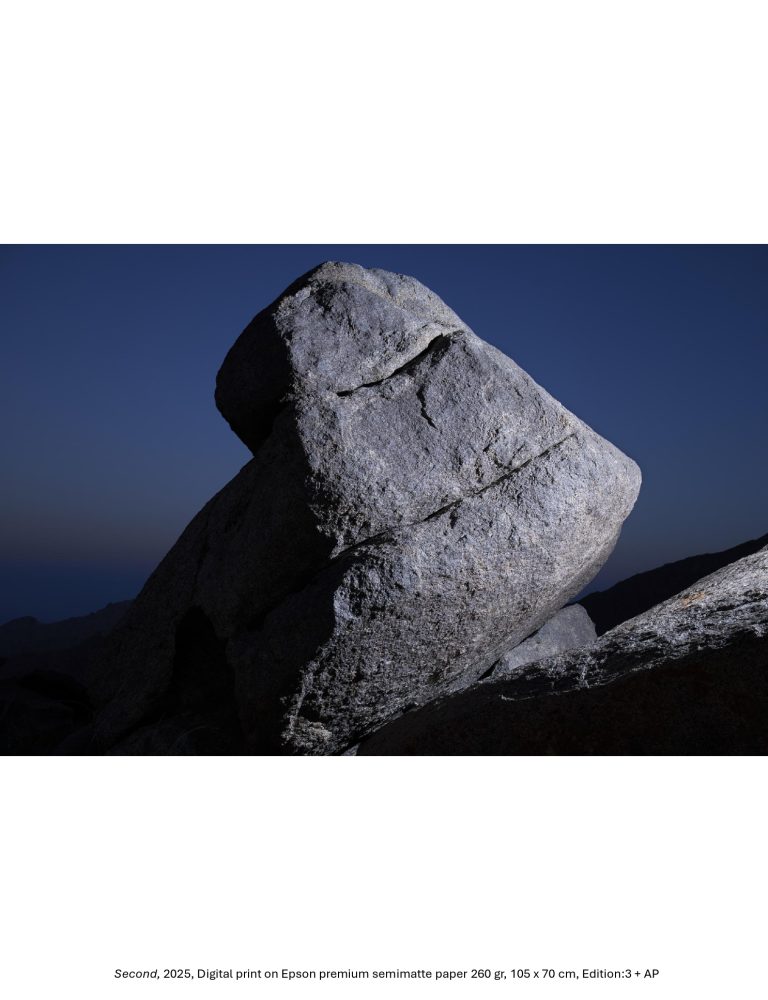 Second, 2025, Digital print on Epson premium semimatte paper 260 gr, 105 x 70 cm, Edition:3 + AP